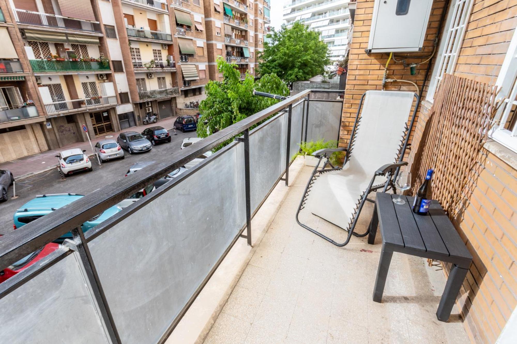 "Marconi Apt With Terrace" 30 Min From Colosseo Eksteriør billede